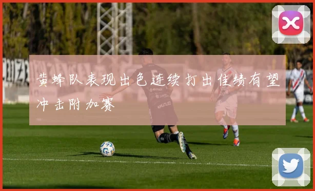 黄蜂队表现出色连续打出佳绩有望冲击附加赛